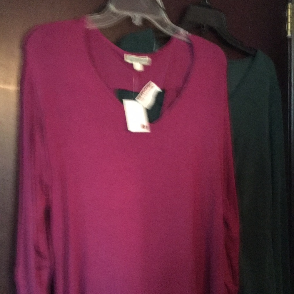 Two brand new shirts nice fall colors